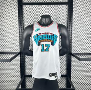 Memphis Grizzlies Kawamura White Jersey