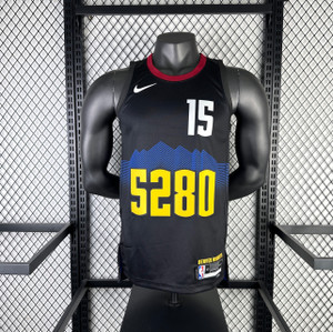 Denver Nuggets Jokic Black Jersey