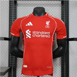 Liverpool Home Kit 25/26 Player Version