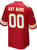 Chiefs Custom Name/Number Red Jersey