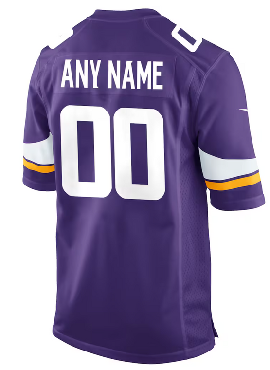 Minnesota Vikings Custom Jersey