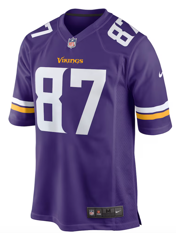 Minnesota Vikings T.J. Hockenson Purple Jersey