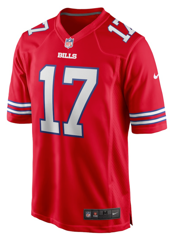 Buffalo Bills Josh Allen Red Jersey
