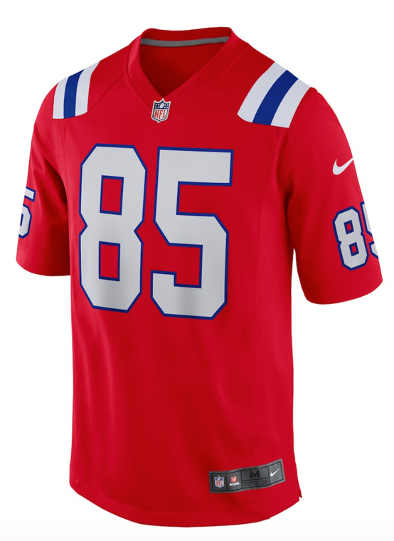 New England Patriots Henry Red Jersey