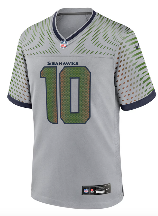 Seattle Seahawks Kupp Grey Jersey