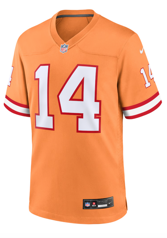 Tampa Bay Buccaneers Godwin Orange Jersey