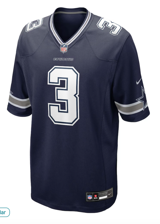 Dallas Cowboys George Pickens Jersey