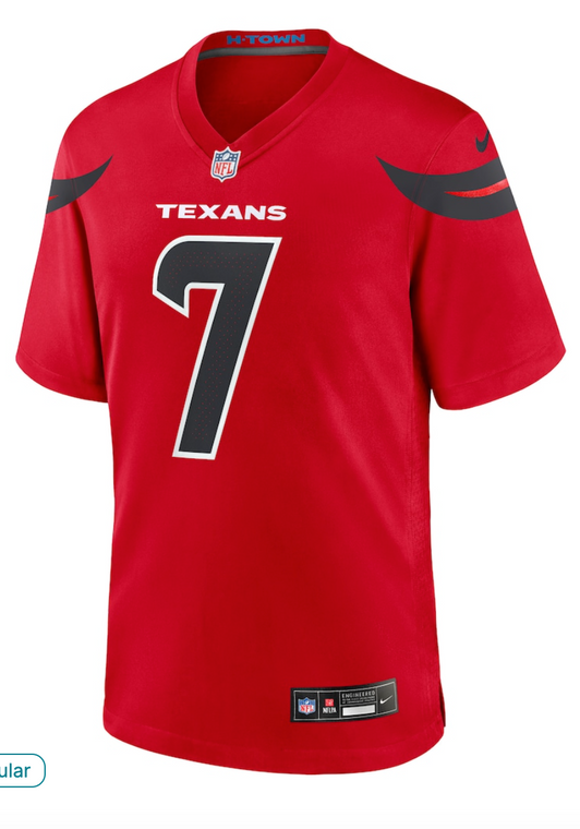 Houston Texans Cj Stroud Red Jersey