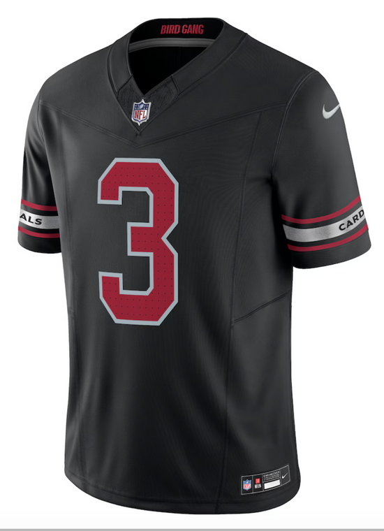 Arizona Cardinals Baker Black Jersey