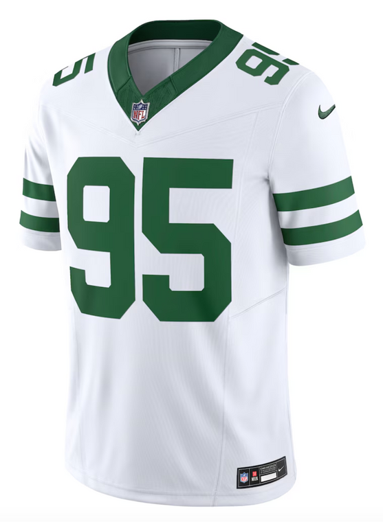 New York Jets Williams White Jersey