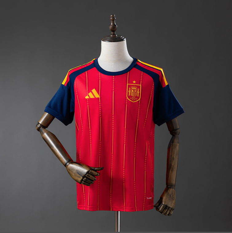 Spain Home Fan Version World Cup 2026