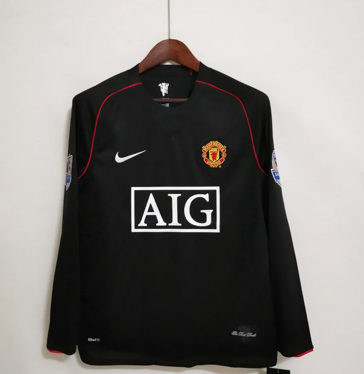 Manchester United Black away 2007/08