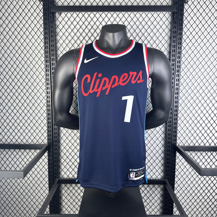 Los Angles Clippers James Harden Blue Jersey