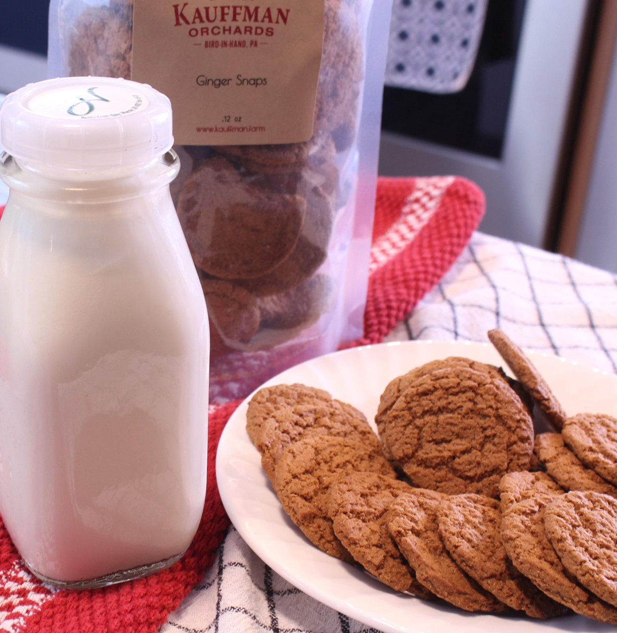 Kauffman Orchards Ginger Snap Cookies - Kauffman Orchards