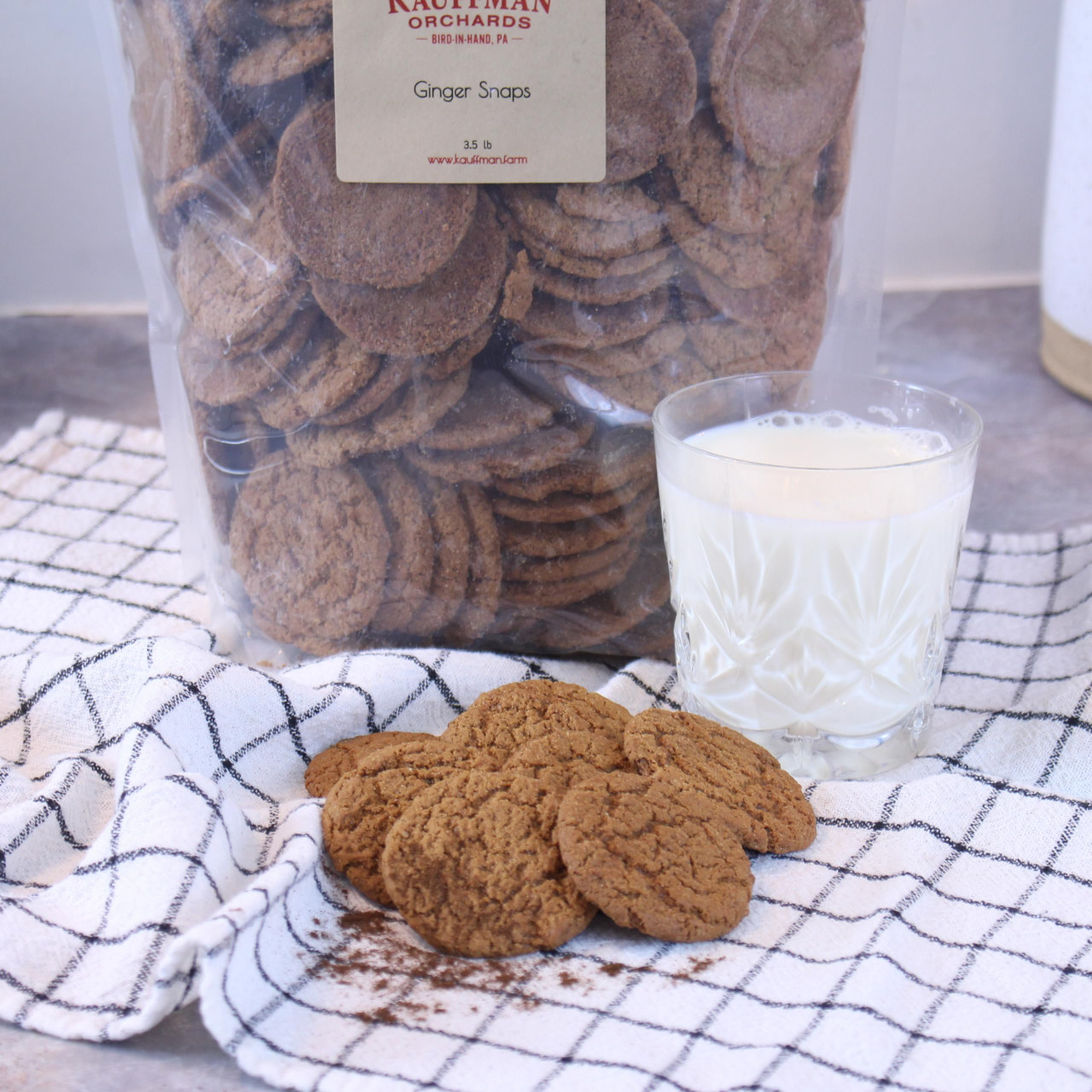 Kauffman Orchards Ginger Snap Cookies - Kauffman Orchards