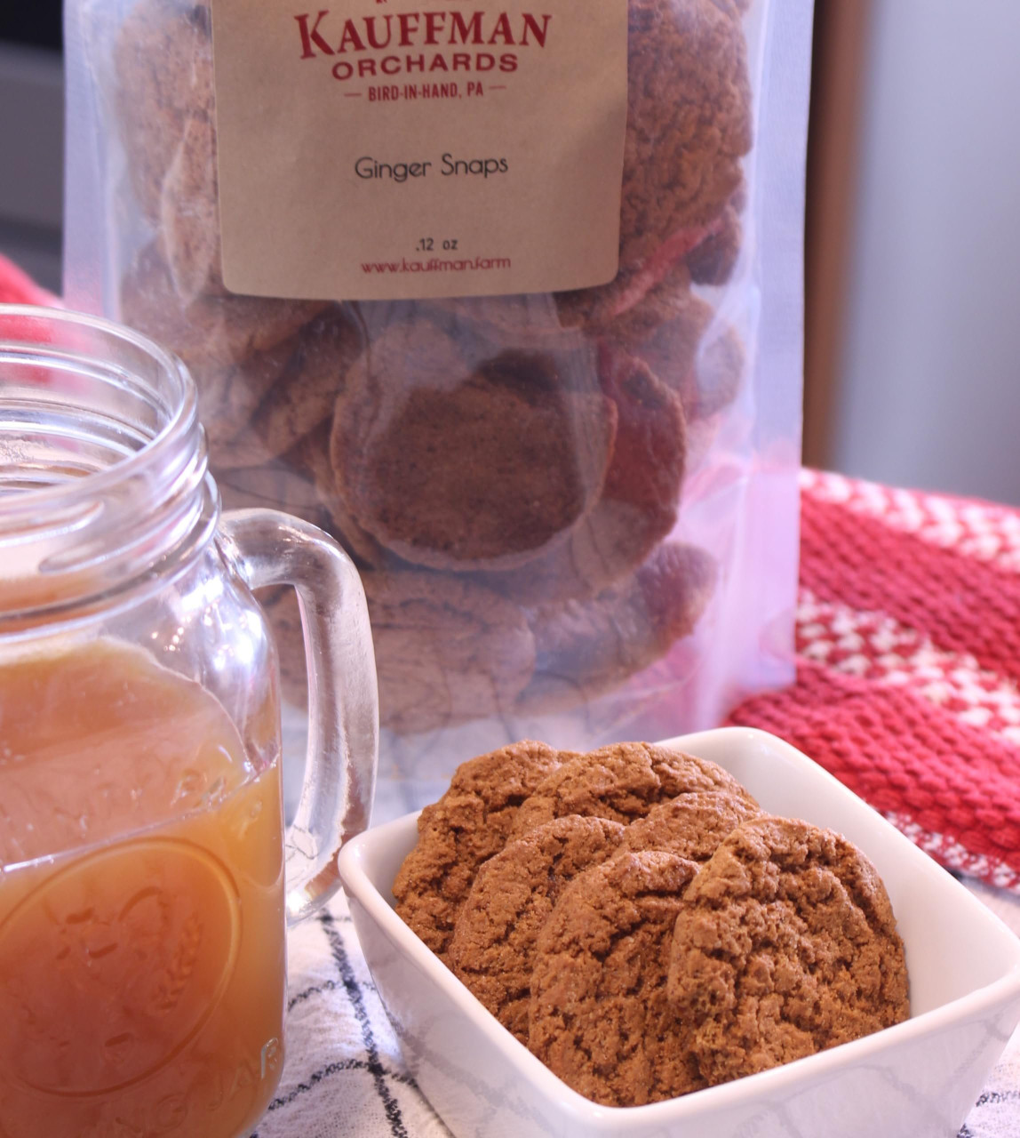 Kauffman Orchards Ginger Snap Cookies - Kauffman Orchards