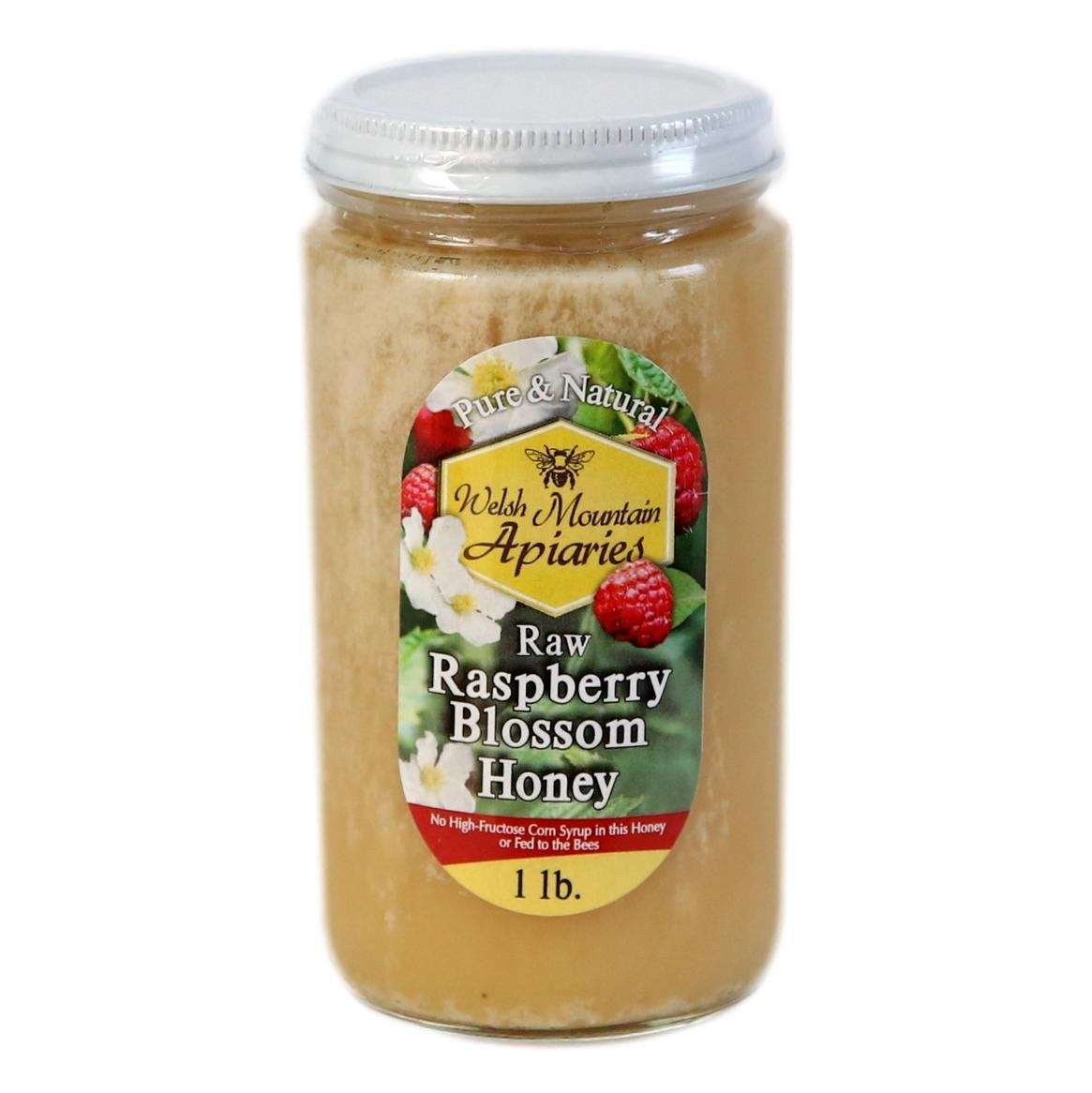 Raspberry Blossom Honey by Welsh Mountain Apiaries, Raw and