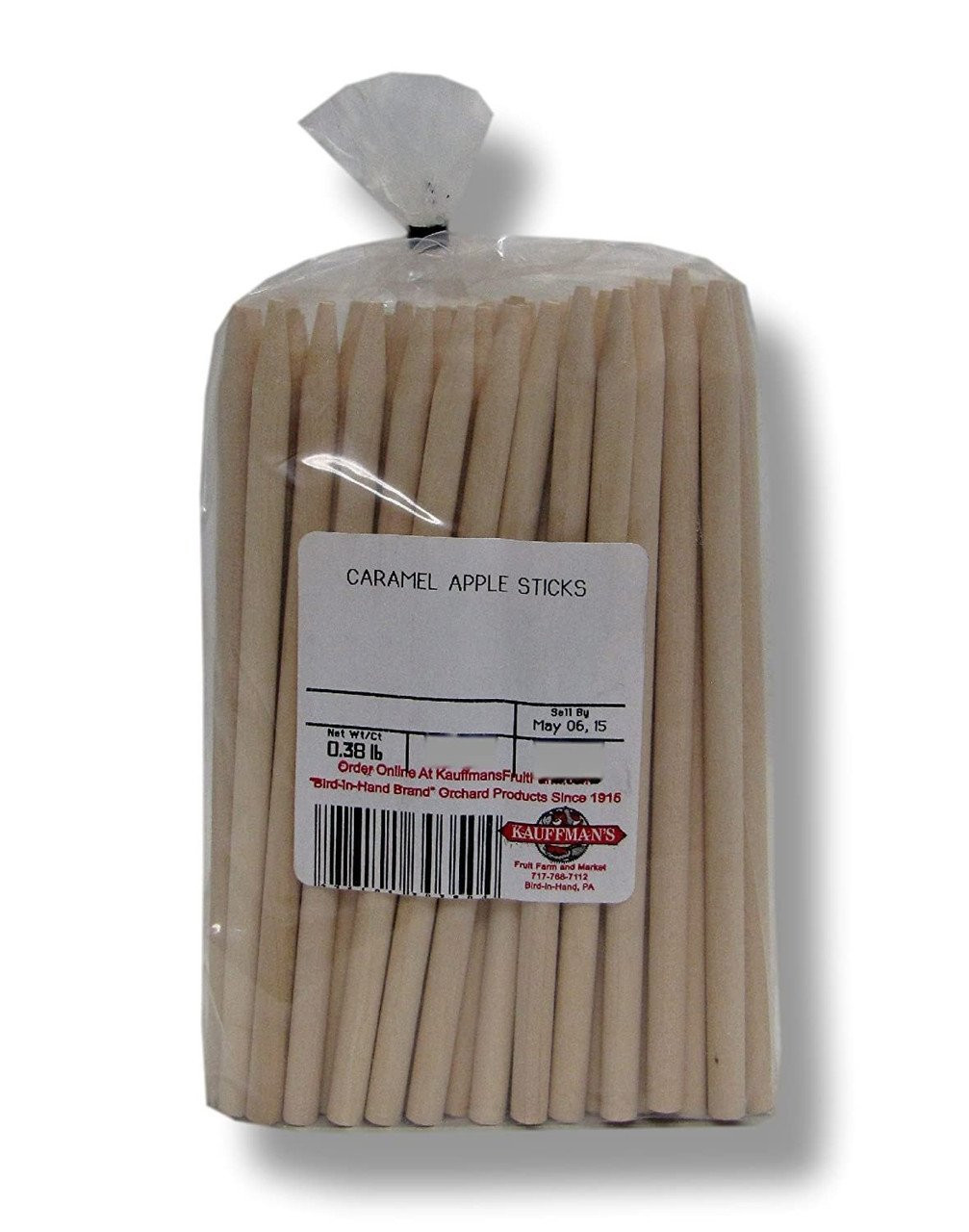 Wooden Caramel Apple Sticks | Kauffman Orchards in PA