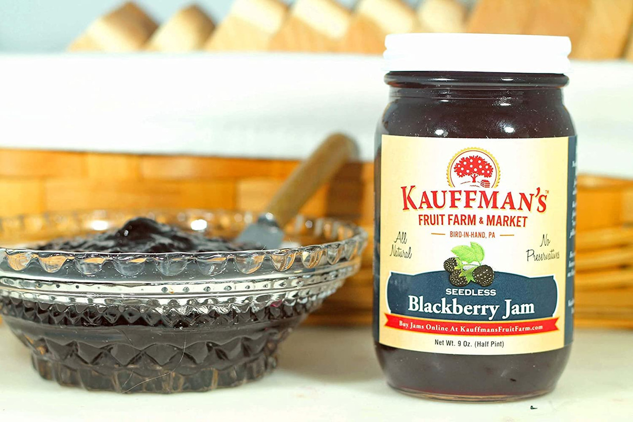 All Natural Blackberry Fruit Spread - Kauffman Orchards