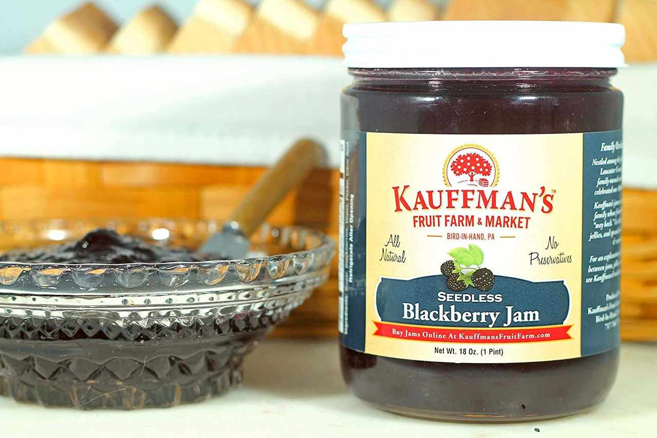 Seedless Blackberry Jam - Kauffman Orchards
