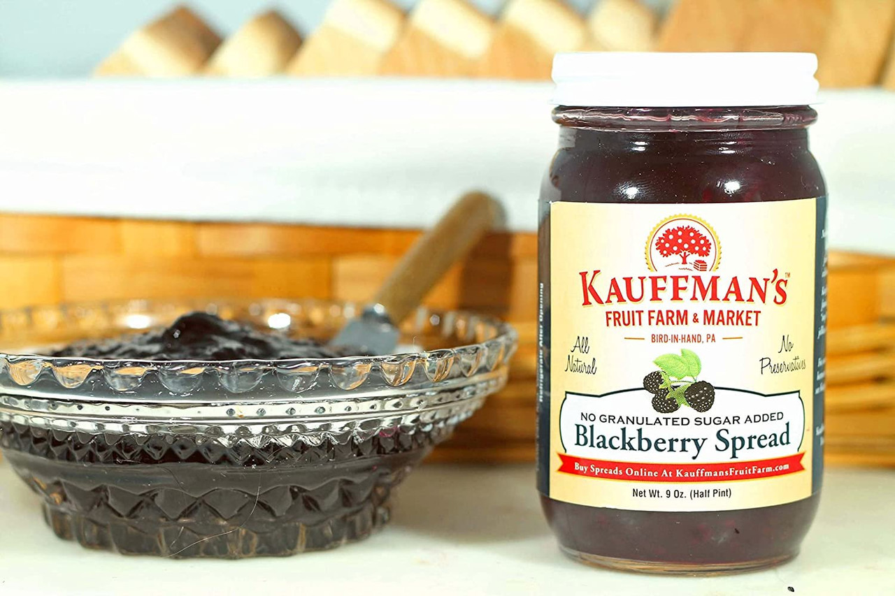 All Natural Blackberry Fruit Spread - Kauffman Orchards