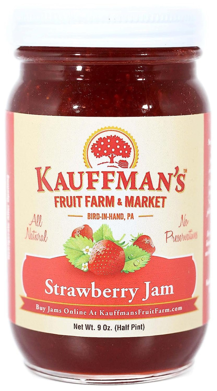 All-Natural Strawberry Jam - Kauffman Orchards