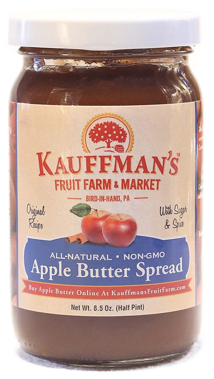 Homemade Apple Butter Spread, 8.5 Oz. Jar - Kauffman Orchards