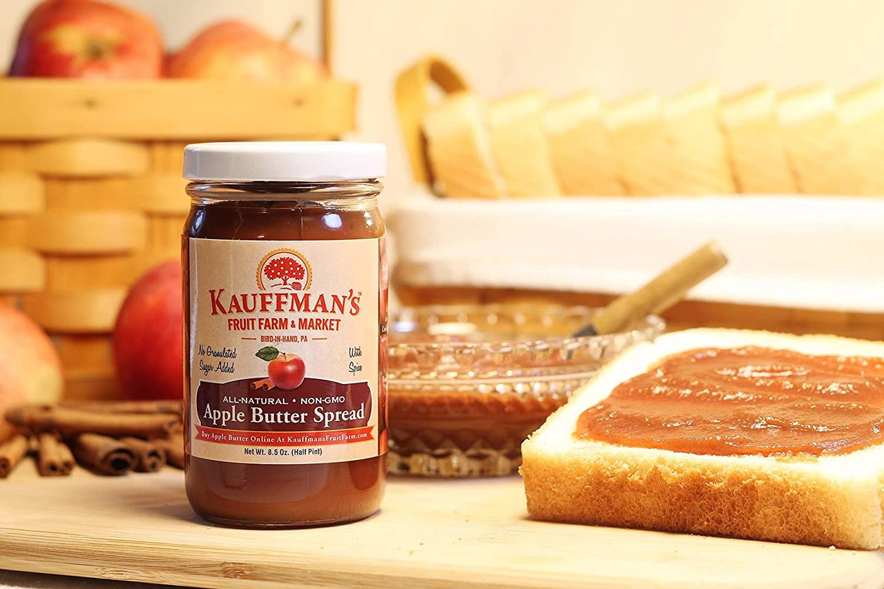 Homemade Apple Butter Spread, 8.5 Oz. Jar - Kauffman Orchards