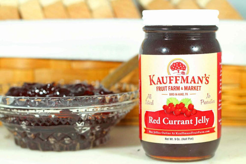 Red Currant Jelly, All Natural, No Preservatives