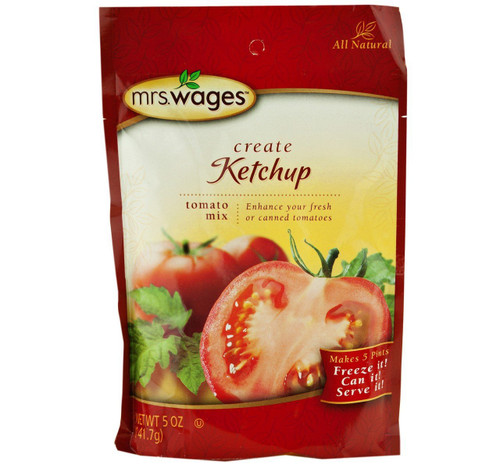 Mrs. Wages Ketchup Tomato Seasoning Mix, 5 Oz. Pouch