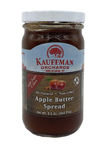 Apple Butter, With Sugar and Spice, 8.5 oz. Jar