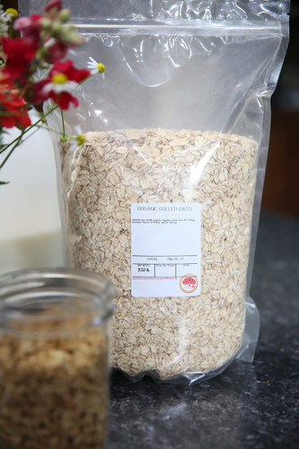 Kauffman Orchards Bulk Organic Rolled Oats, Old Fashioned