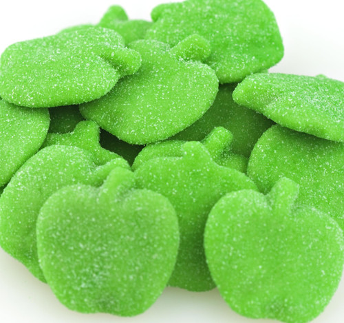 Kauffman Orchards Gummi Sour Green Apple Candy