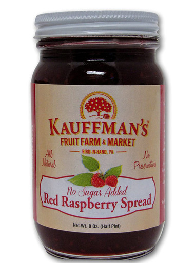 Seedless Red Raspberry Jam - Kauffman Orchards