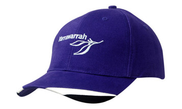 Brushed Heavy Cotton with Fabric Inserts on Peak