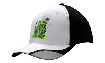 Brushed Heavy Cotton with Fabric Inserts on Peak || 2677