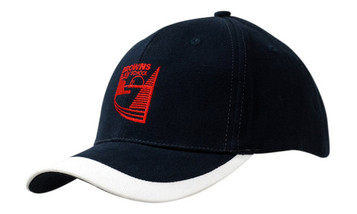 Brushed Heavy Cotton with Fabric Insert on Crown & Peak