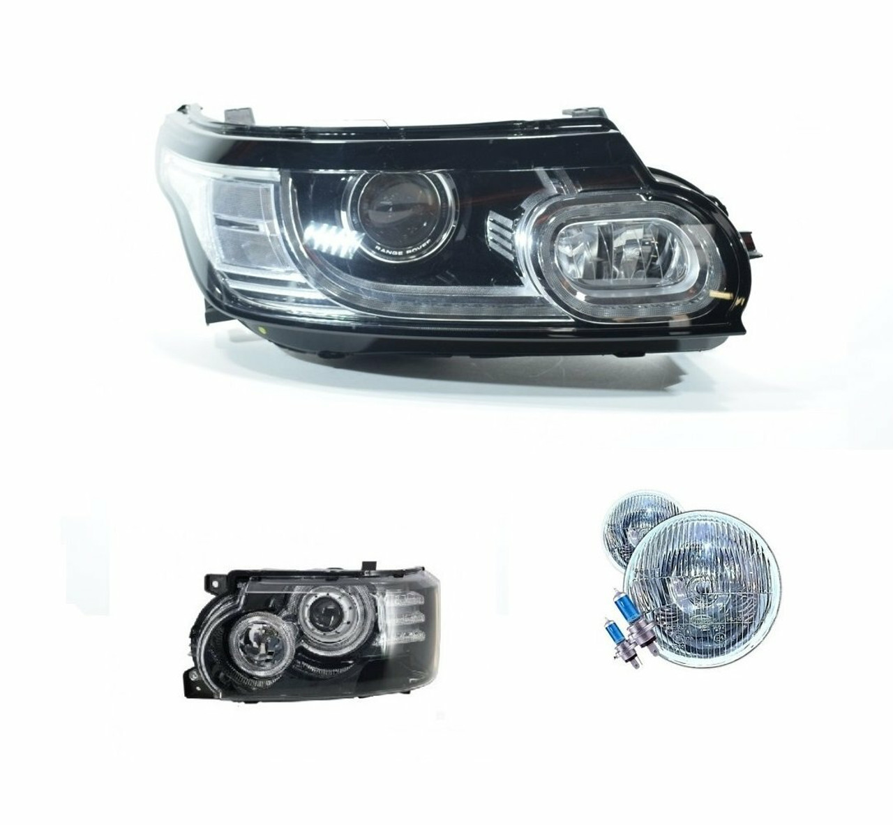 Headlamps for Conversion to 2009-2012 Range Rover