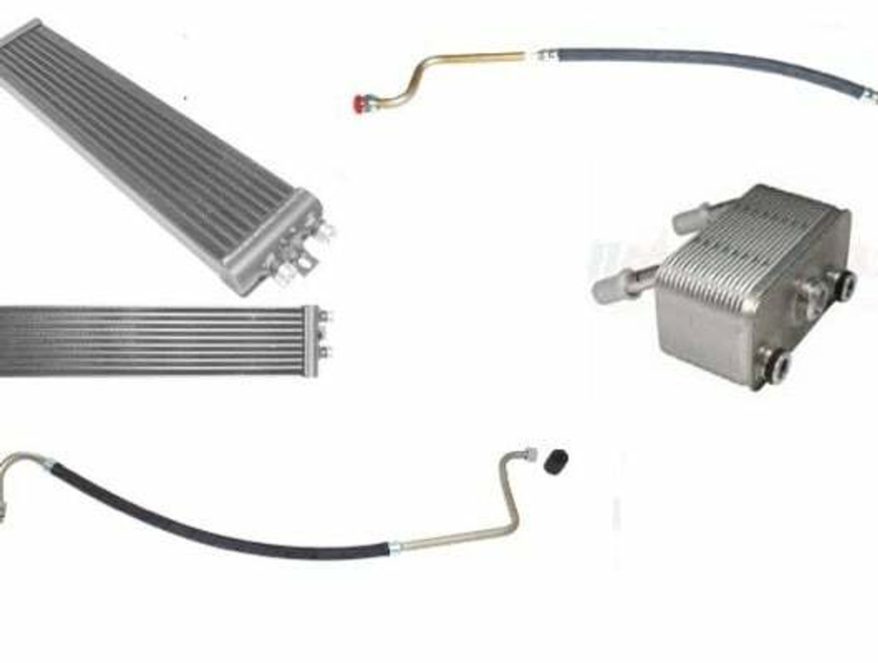 Oil Cooler, Pump, Filter and Pan