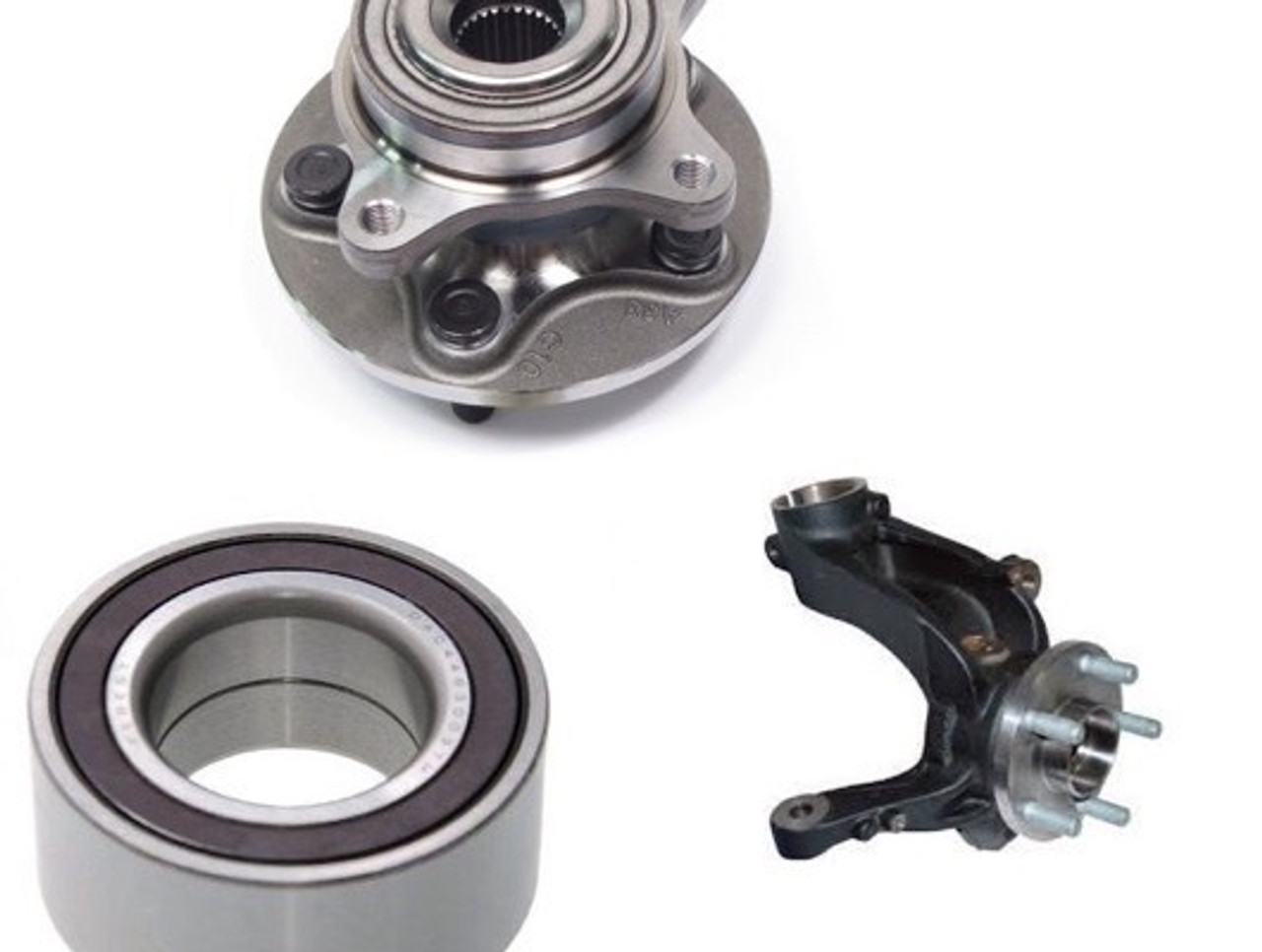Front Knuckle Hub and Bearing
