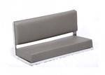 EXT003 - Two Man Bench Seat with Galvanised Frame - By Exmoor Trim - Includes Brackets and Fixings - In Multiple Trim Options Image 9 Thumbnail