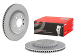 LR187241 - Rear Brake Disc - Defender 2020 with 18" Wheels - Genuine Land Rover option available Image 2 Thumbnail