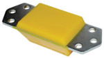 ANR4189PY-YELLOW - Britpart Polyurethane Front or Rear Standard Height Bump Stop in Yellow - For Defender and Discovery 1 Image 3 Thumbnail