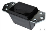 ANR4189PYE - Britpart Polyurethane Extended Height Bump Stop in Black - For Defender and Discovery 1 - Fits Either Front or Rear Image 3 Thumbnail