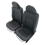 EXT308 - Pair of Post 2007 Defender Puma Heated Seats with Twin Stalk Headrest - Fits Defender 90 and 110 - Choice of Finishes Available - by Exmoor Trim Image 11 Thumbnail