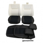 EXT316T - Land Rover Defender 90 and 110 Front Outer Two Seat Quick Retrim Kit - 1983-2007 - By Exmoor Trim Image 6 Thumbnail