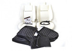 EXT316 - Land Rover Defender 90 and 110 Front Outer Two Seat Retrim Kit - 1983-2007 - By Exmoor Trim Image 7 Thumbnail