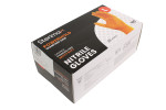 GA9000O - Powder Free Nitrile Gloves - Heavy Duty - Powerhold Diamond Grip - Box of 100 - Orange Image 2 Thumbnail