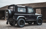 EXT249-1-XS BLACK - XS Black Stayfast Hood for Land Rover Defender 90 Exmoor Trim Part Image 2 Thumbnail