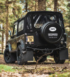 EXT249-1-XS BLACK - XS Black Stayfast Hood for Land Rover Defender 90 Exmoor Trim Part Image 5 Thumbnail